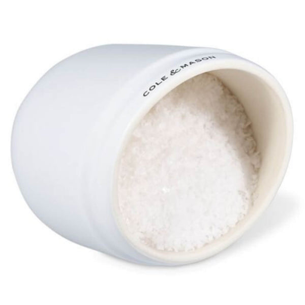 Cole & Mason Whitmore Ceramic Salt Pig - White