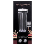 Cole & Mason Saunderton Herb & Spice 20cm Storage Shaker - Unfilled - Potters Cookshop