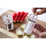 Cole & Mason Kempton Salt & Pepper Mill Set - Clear - Potters Cookshop