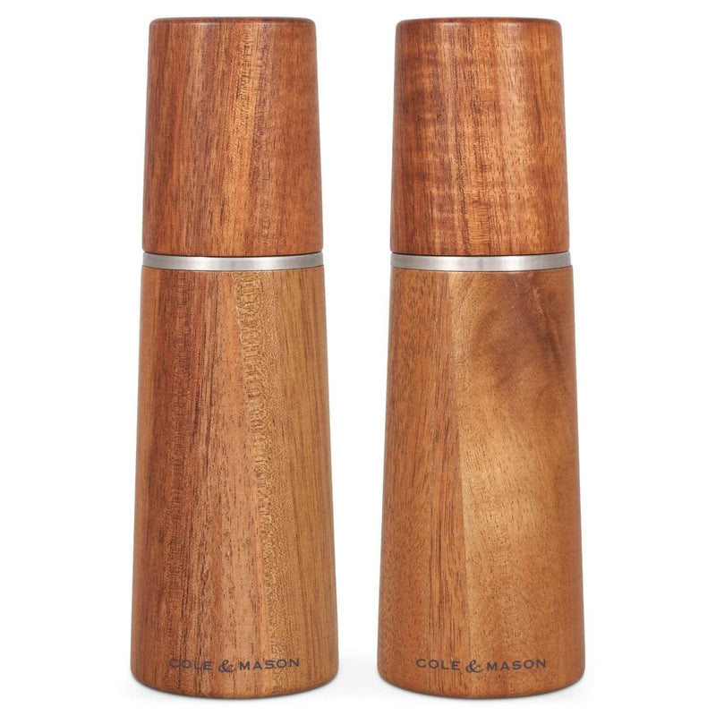 Cole & Mason Marlow Salt & Pepper Mill Set - Acacia - Potters Cookshop