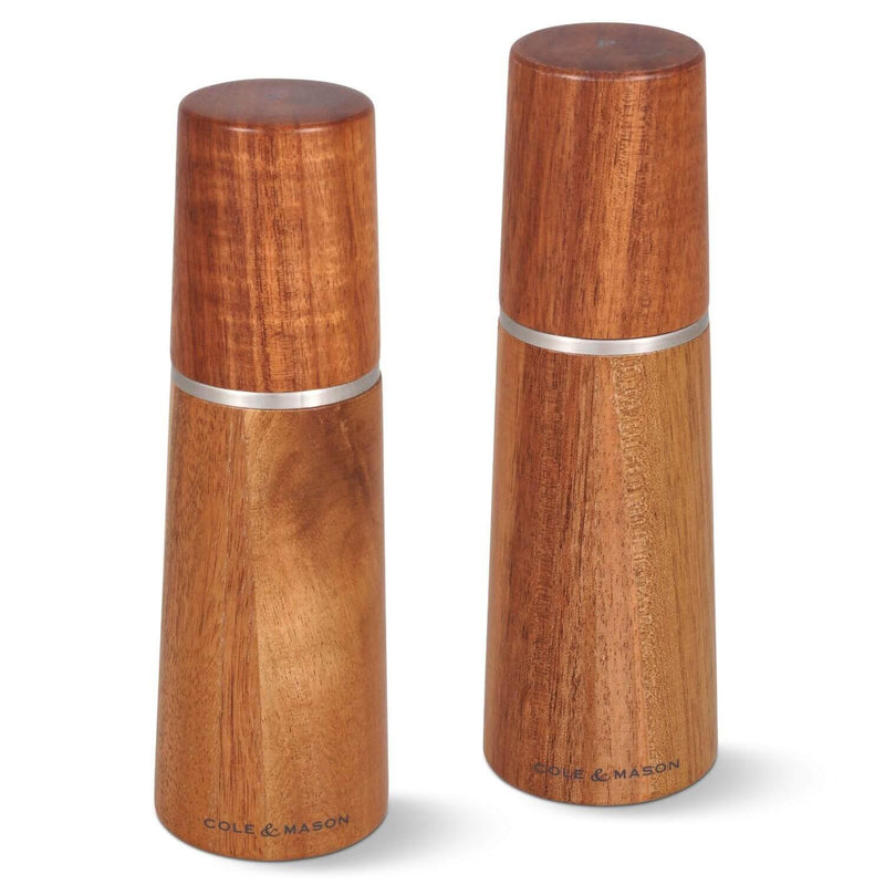 Cole & Mason Marlow Salt & Pepper Mill Set - Acacia - Potters Cookshop