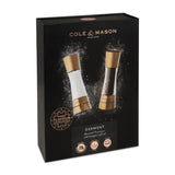 Cole & Mason Derwent Salt & Pepper Mill Set - Gold - Potters Cookshop