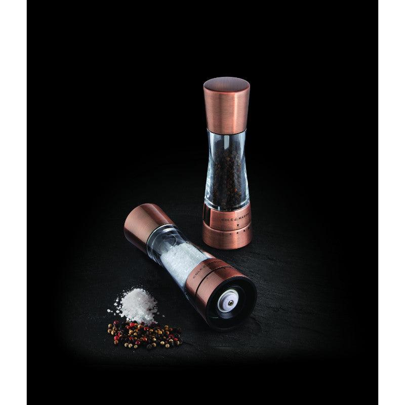 Buy Cole & Mason Derwent Copper Salt & Pepper Mill Gift Set Potters