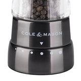 Cole & Mason Derwent Gourmet Precision Mill Set - Gun Metal - Potters Cookshop
