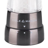 Cole & Mason Derwent Gourmet Precision Mill Set - Gun Metal - Potters Cookshop