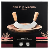 Cole & Mason Ashden Mezzaluna Acacia Chopping Board - Potters Cookshop