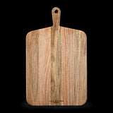 Cole & Mason Barkway Acacia Wood Cutting Board with Handle - Large