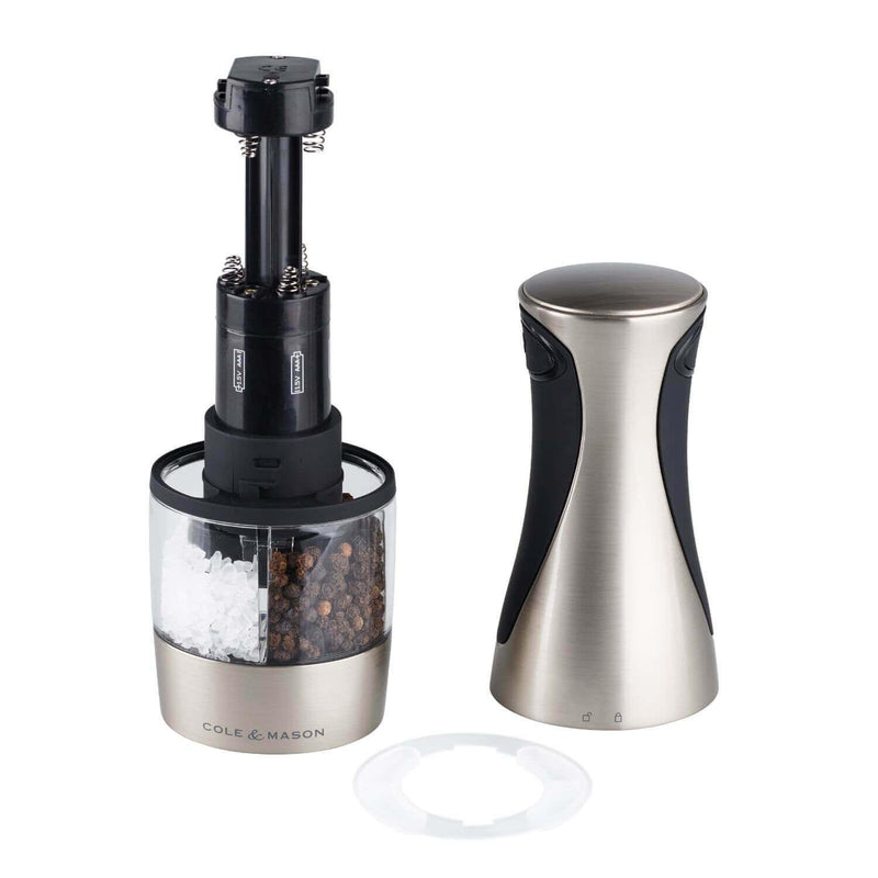 Cole & Mason Kew 2-in-1 Electronic Salt & Pepper Mill - Potters Cookshop