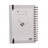 Wrendale Designs by Hannah Dale A5 Spiral Notebook - Flight Of The Bumblebee