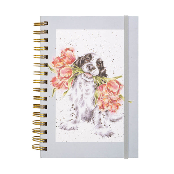 Wrendale Designs by Hannah Dale A5 Spiral Notebook - Blooming With Love