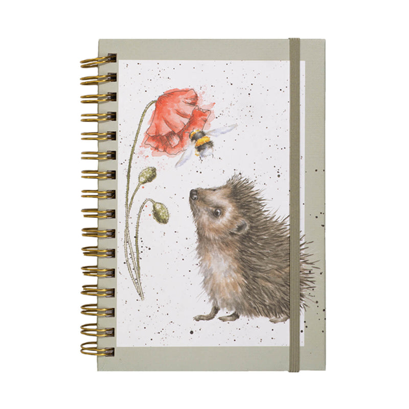 Wrendale Designs by Hannah Dale A5 Spiral Notebook - Busy As A Bee