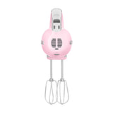 Smeg 50's Style Retro HMF01 Hand Mixer - Pink