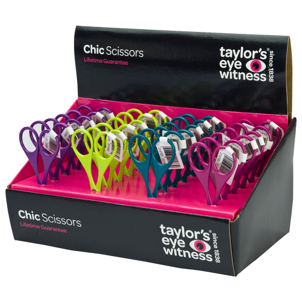 Taylor's Eye Witness Chic Scissors - Assorted