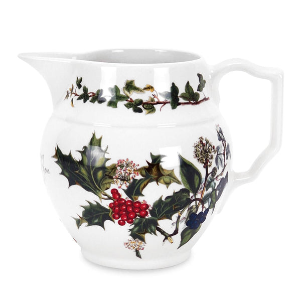 Portmeirion The Holly & The Ivy Christmas Staffordshire Jug - 600ml