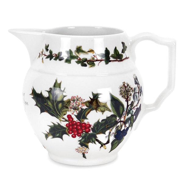 Portmeirion The Holly & The Ivy Christmas Staffordshire Jug - 300ml