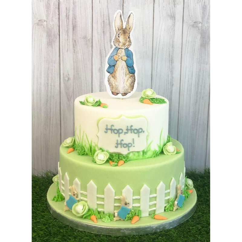 Creative Party Peter Rabbit Classic Peter Celebration Cake Topper - Potters Cookshop