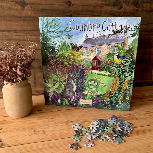 Alex Clark 1000 Piece Jigsaw Puzzle - Country Cottage