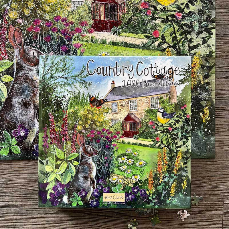 Alex Clark 1000 Piece Jigsaw Puzzle - Country Cottage