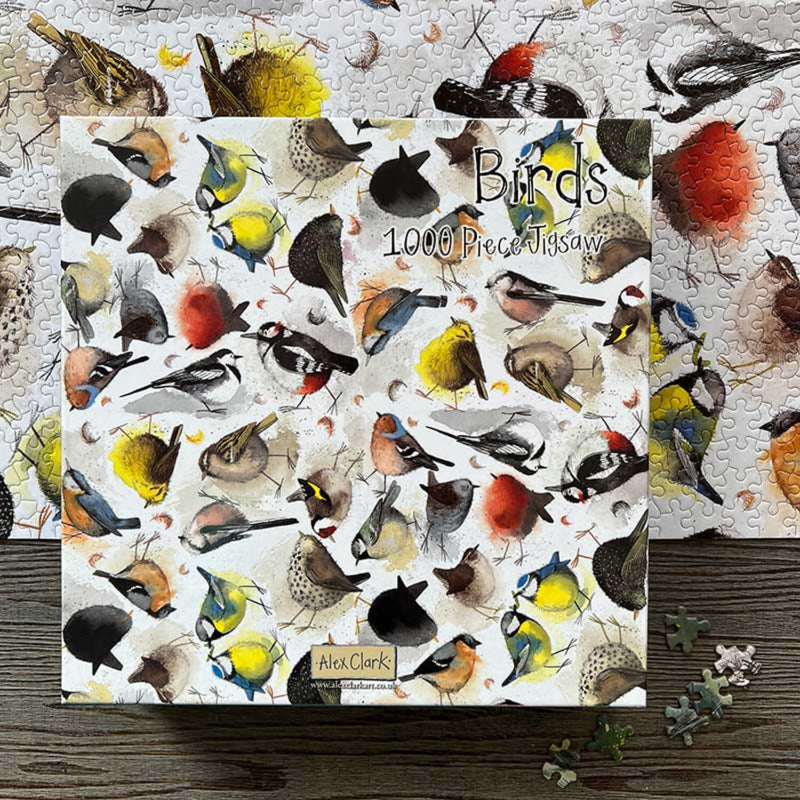 Alex Clark 1000 Piece Jigsaw Puzzle - Birds