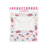 Creative Party 6 Cupcake Box - Union Jack - Potters Cookshop