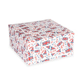 Creative Party 25.5cm Cake Box - Union Jack - Potters Cookshop