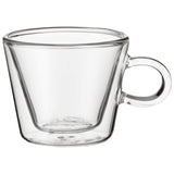 Judge Duo Double Walled 2-Piece Flare Espresso Glass Set - 75ml