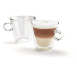 Judge Duo Double Walled 2-Piece Flare Latte Glass Set - 325ml