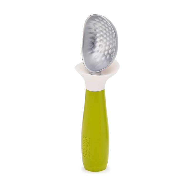 Joseph Joseph Green & White Dimple Ice Cream Scoop - Potters Cookshop
