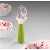 Joseph Joseph Green & White Dimple Ice Cream Scoop - Potters Cookshop