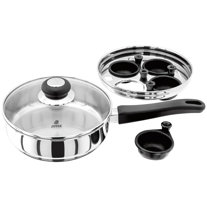 Judge Vista Non-Stick Egg Poacher - 4 Hole - Potters Cookshop