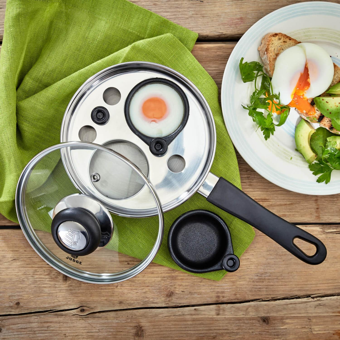 Buy Judge | Vista 4 Hole Non-Stick Egg Poacher - 20cm – Potters