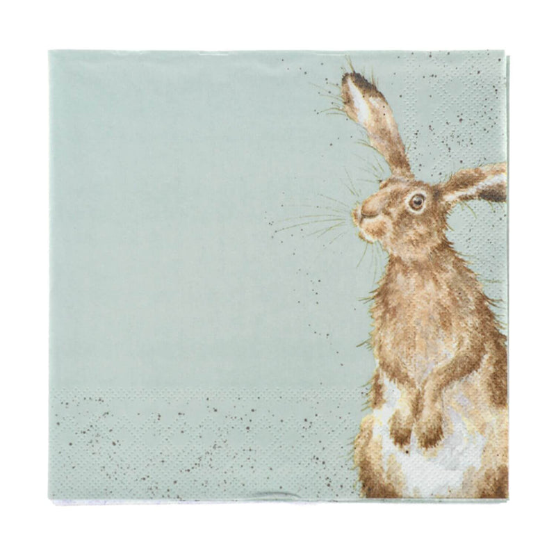 Wrendale Designs by Hannah Dale Lunch Napkins - The Hare & The Bee