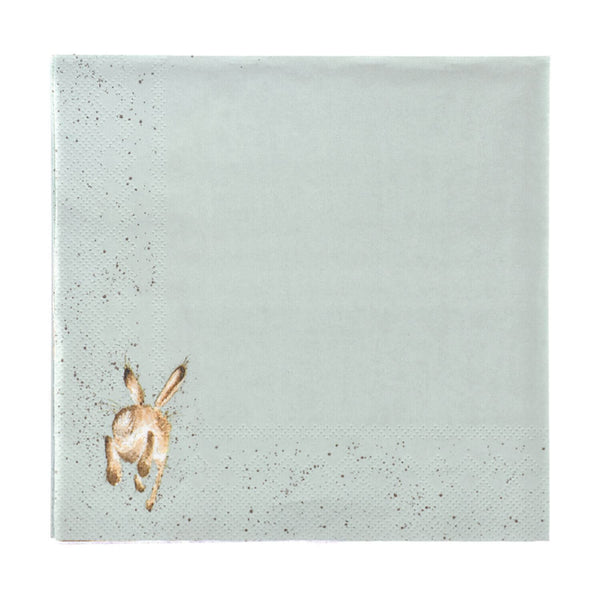 Wrendale Designs by Hannah Dale Lunch Napkins - The Hare & The Bee