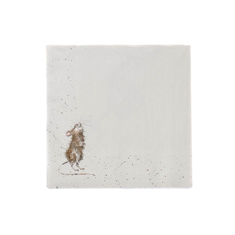 Wrendale Designs by Hannah Dale Cocktail Napkins - Country Mice