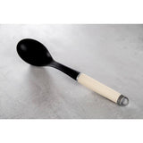 KitchenAid Plastic Basting Spoon - Almond Cream - Potters Cookshop