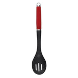 KitchenAid Plastic Slotted Spoon - Empire Red - Potters Cookshop