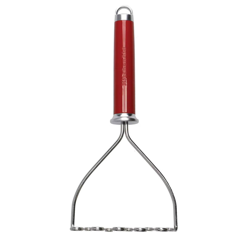 KitchenAid Stainless Steel Masher - Empire Red - Potters Cookshop