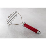 KitchenAid Stainless Steel Masher - Empire Red - Potters Cookshop