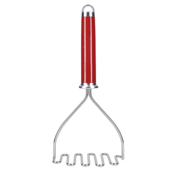 KitchenAid Stainless Steel Masher - Empire Red - Potters Cookshop