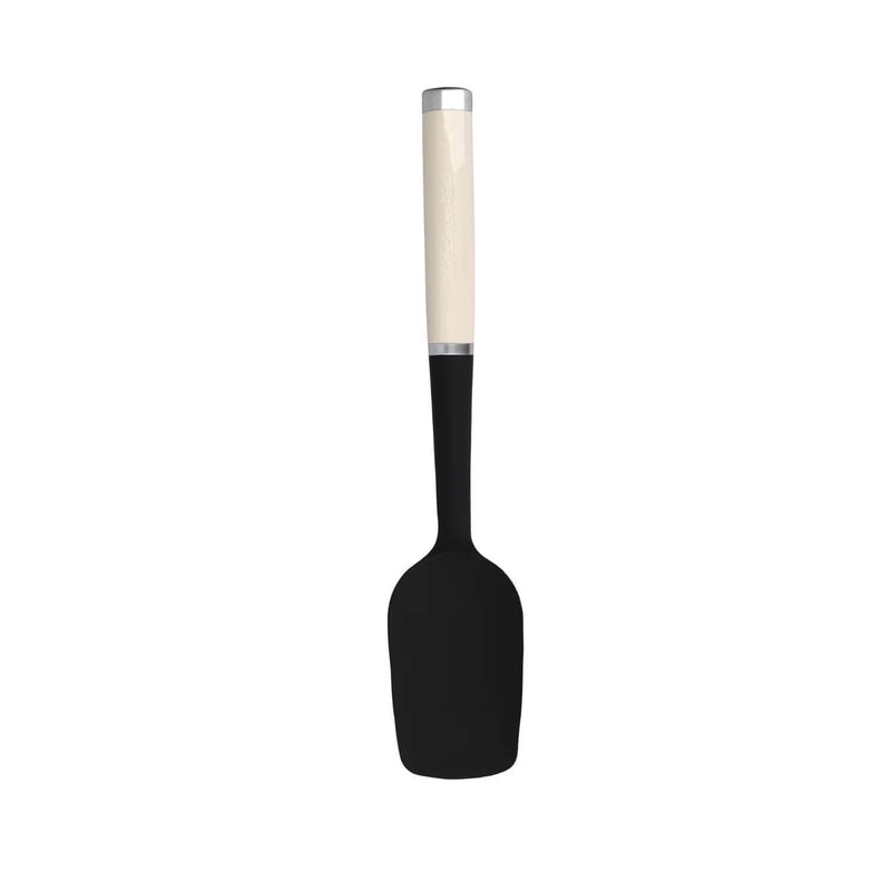 KitchenAid Silicone Spoon Spatula - Almond Cream - Potters Cookshop