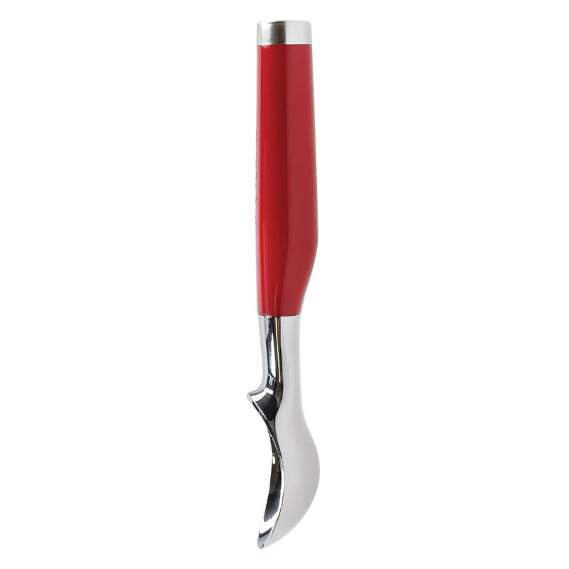 KitchenAid Stainless Steel Ice Cream Scoop - Empire Red - Potters Cookshop