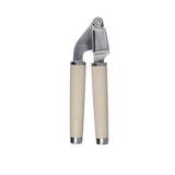 KitchenAid Stainless Steel Garlic Press - Almond Cream - Potters Cookshop