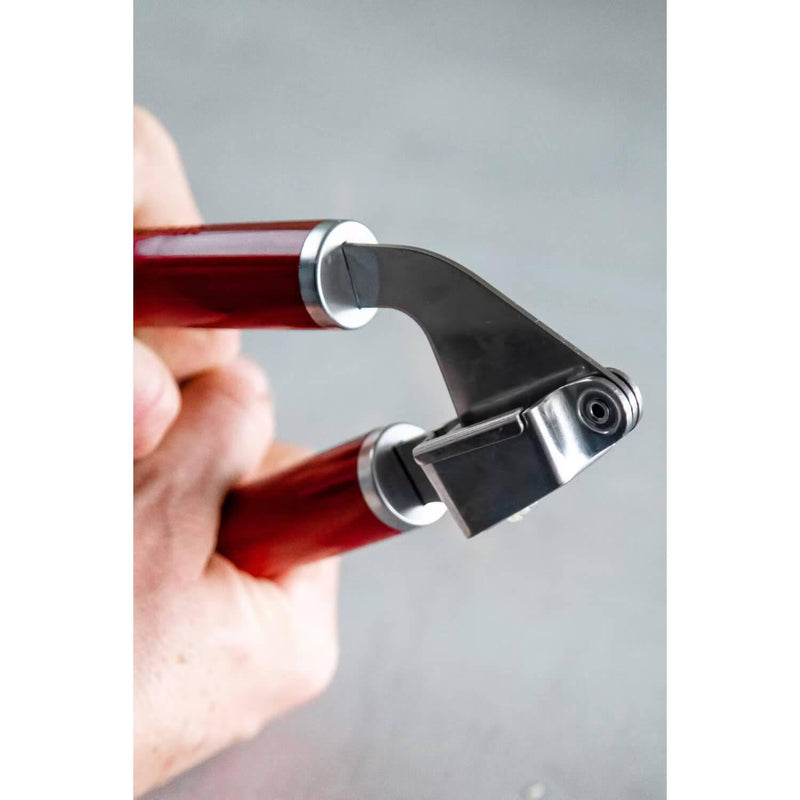 KitchenAid Stainless Steel Garlic Press - Empire Red - Potters Cookshop