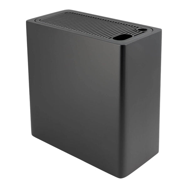 Rockingham Forge Extra Large Empty Knife Block - Matte Black - Potters Cookshop