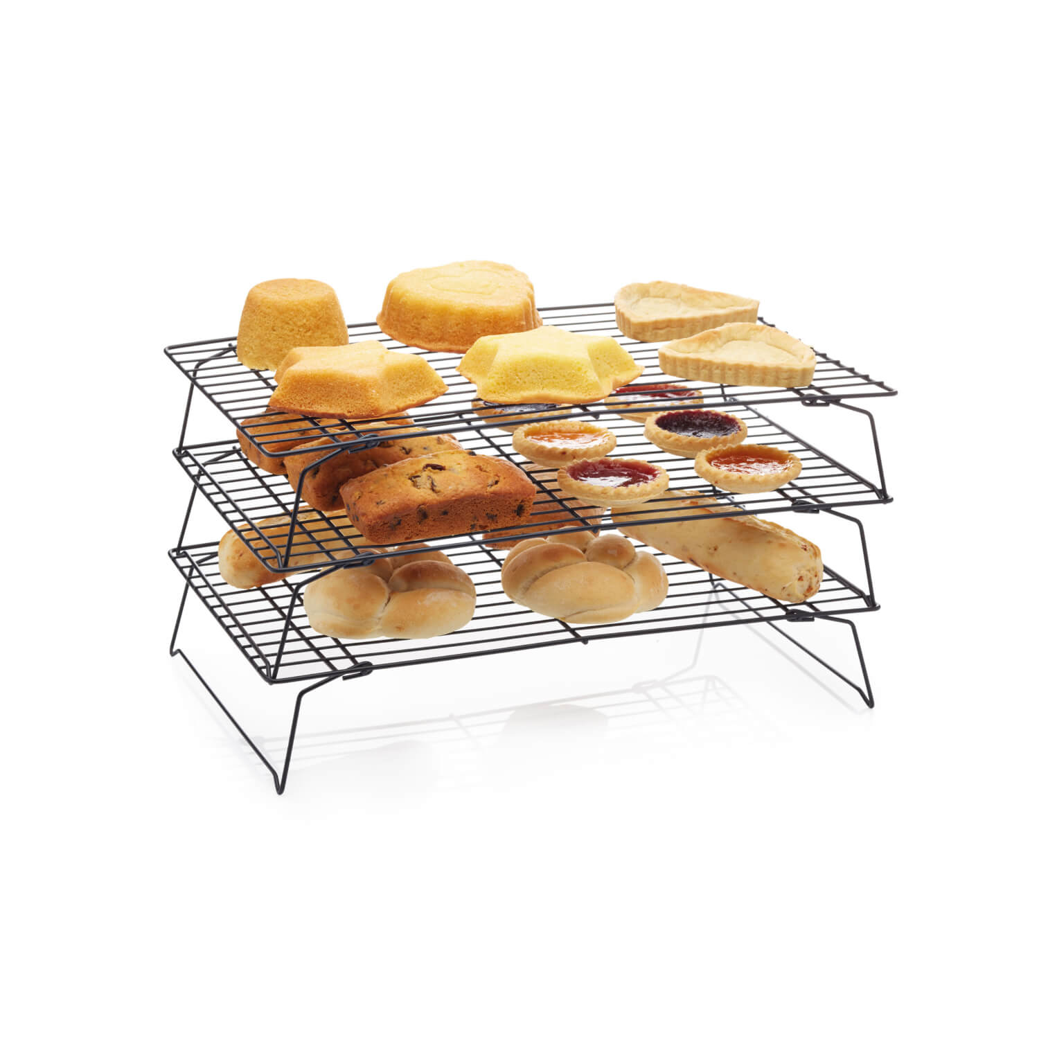 Buy KitchenCraft | Non-Stick Cooling Rack - 3 Tier – Potters Cookshop