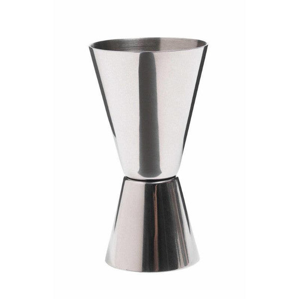 BarCraft Stainless Steel Dual Jigger - Potters Cookshop