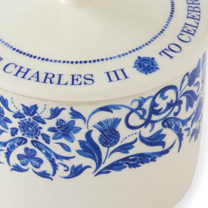 Spode Kings Coronation Commemorative Limited Edition Covered Sugar Bowl