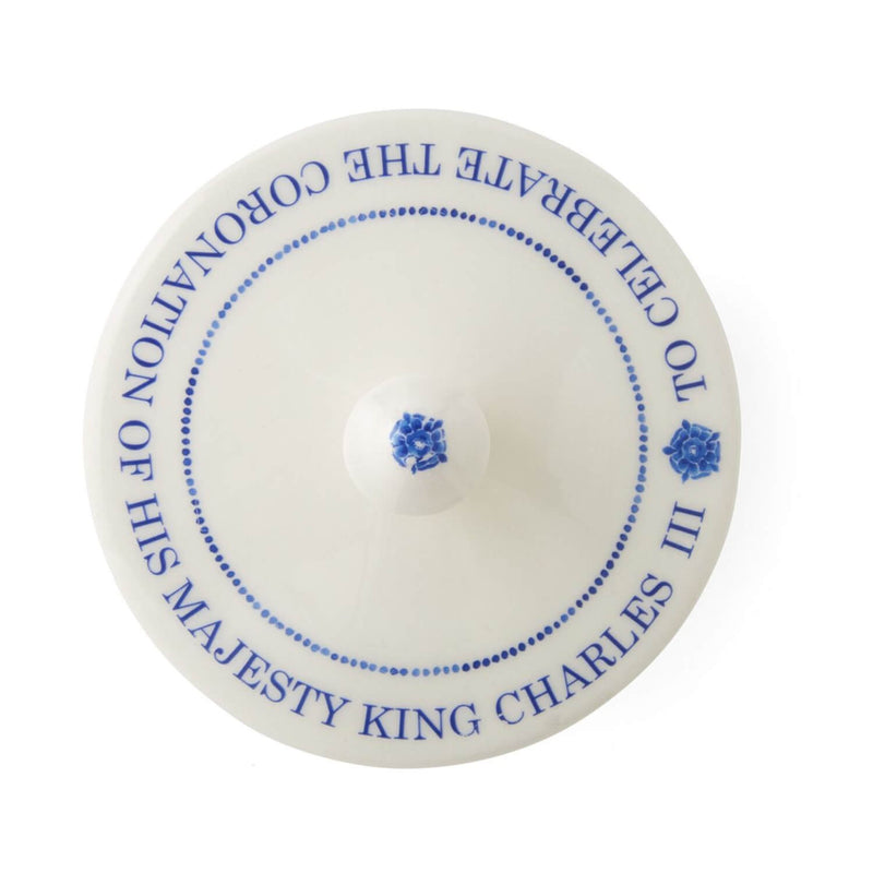 Spode Kings Coronation Commemorative Limited Edition Covered Sugar Bowl