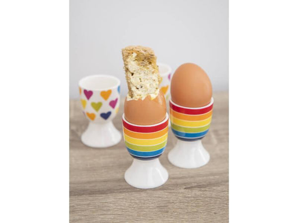 KitchenCraft Egg Cup - Rainbow - Potters Cookshop