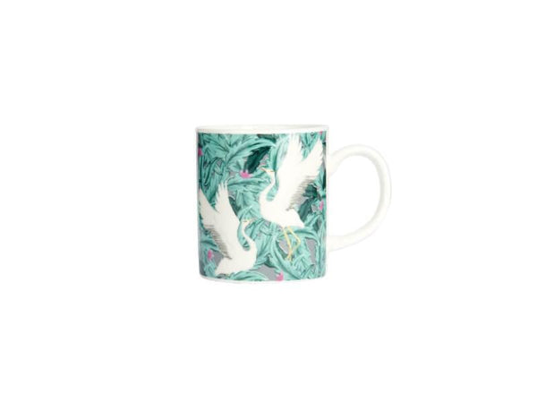 KitchenCraft Espresso Mug - Exotic Cranes - Potters Cookshop